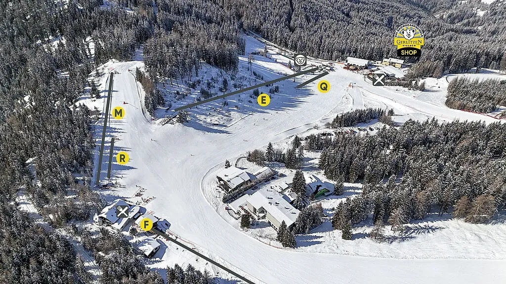 Übungsarena Kanzelhöhe auf der Gerlitzen Alpe