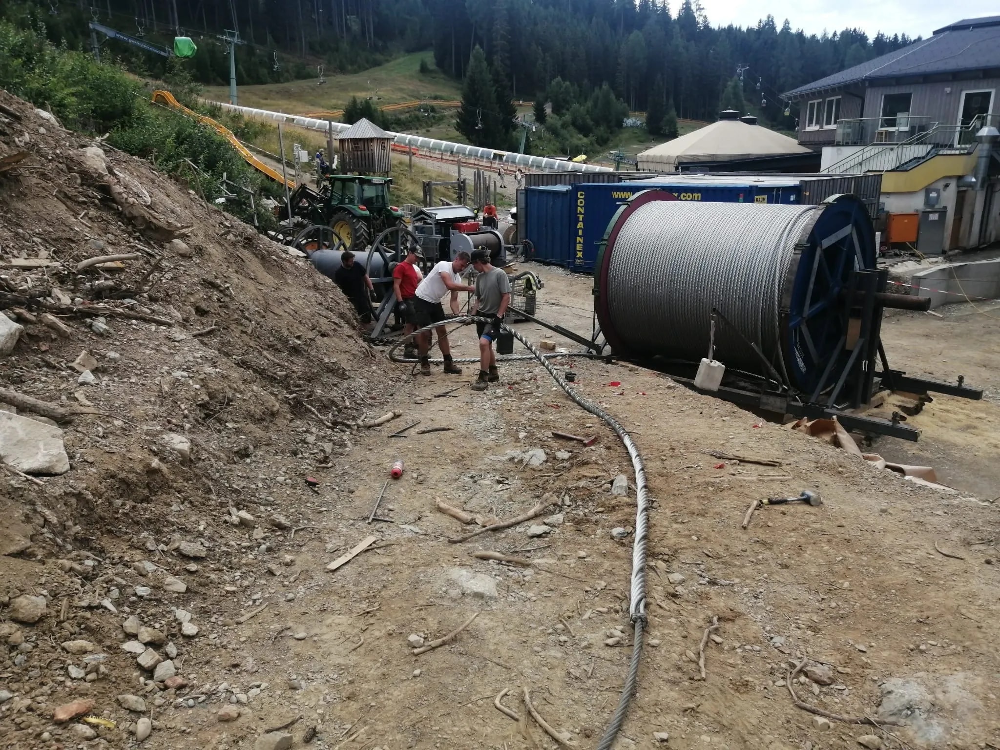 Bautagebuch Kanzelbahn II Gerlitzen Alpe