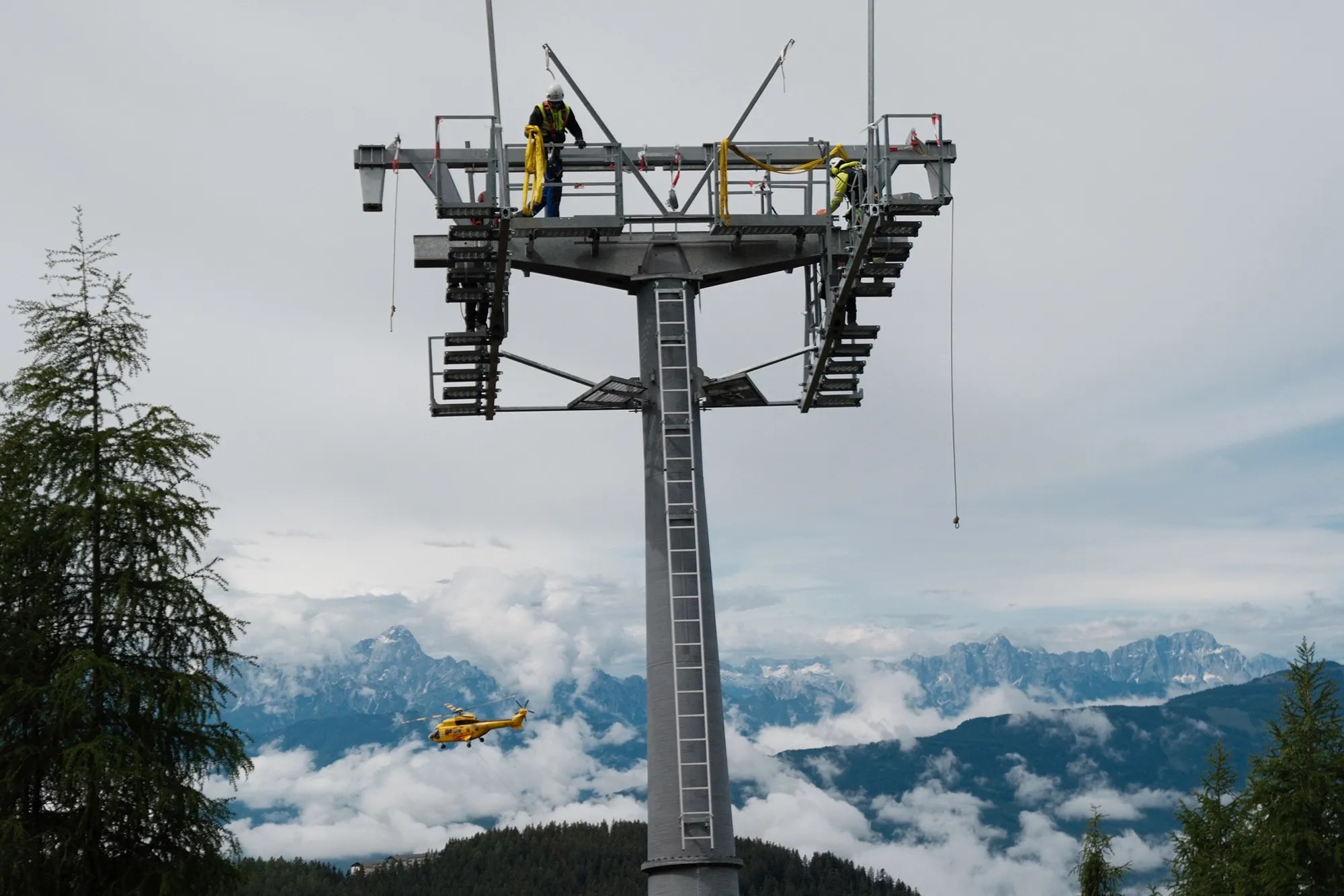 Bautagebuch Kanzelbahn II Gerlitzen Alpe