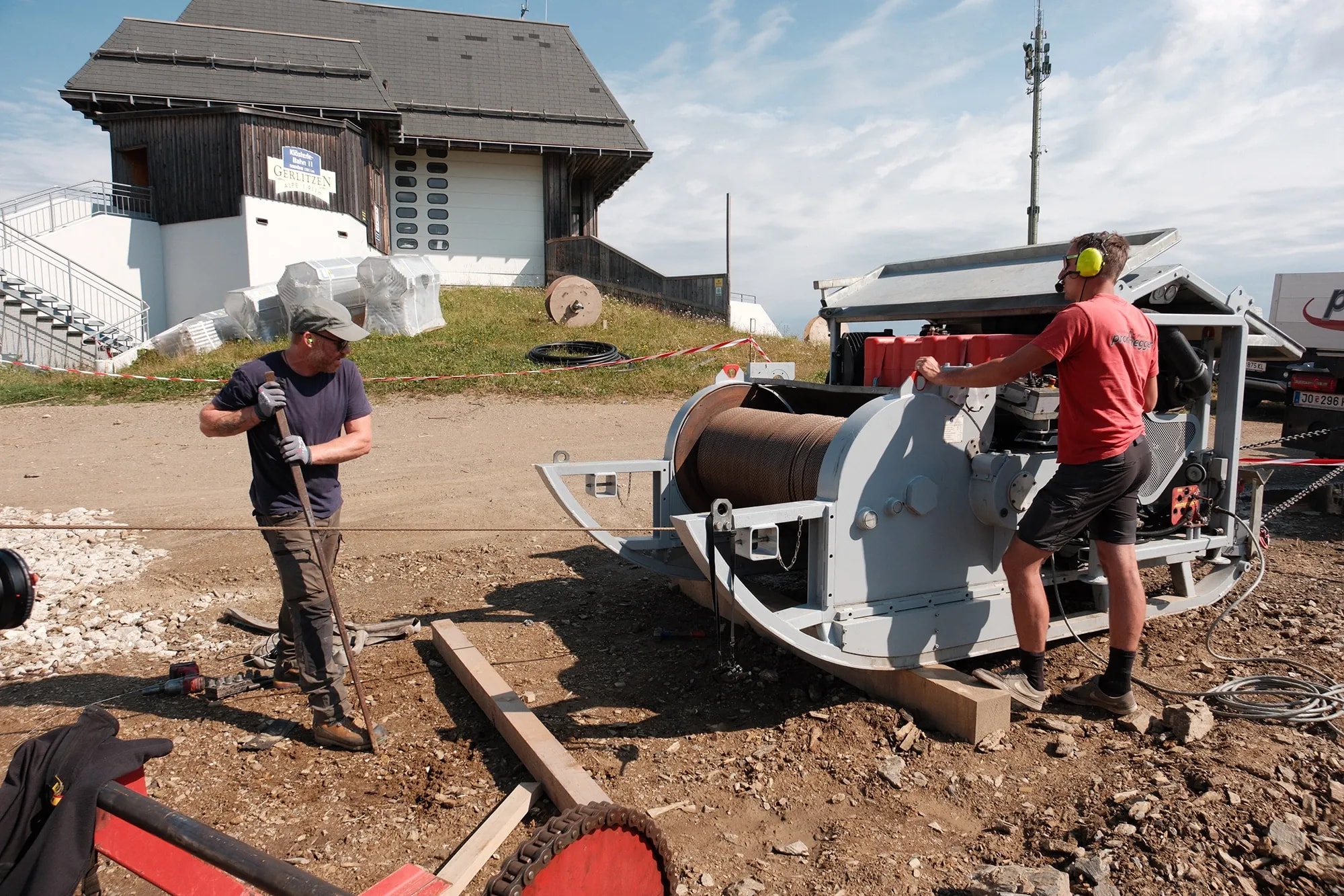 Bautagebuch Kanzelbahn II Gerlitzen Alpe