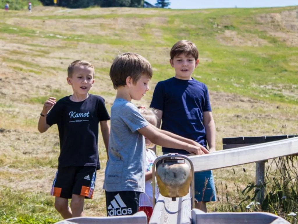 Holzkugelbahn auf der Gerlitzen Alpe