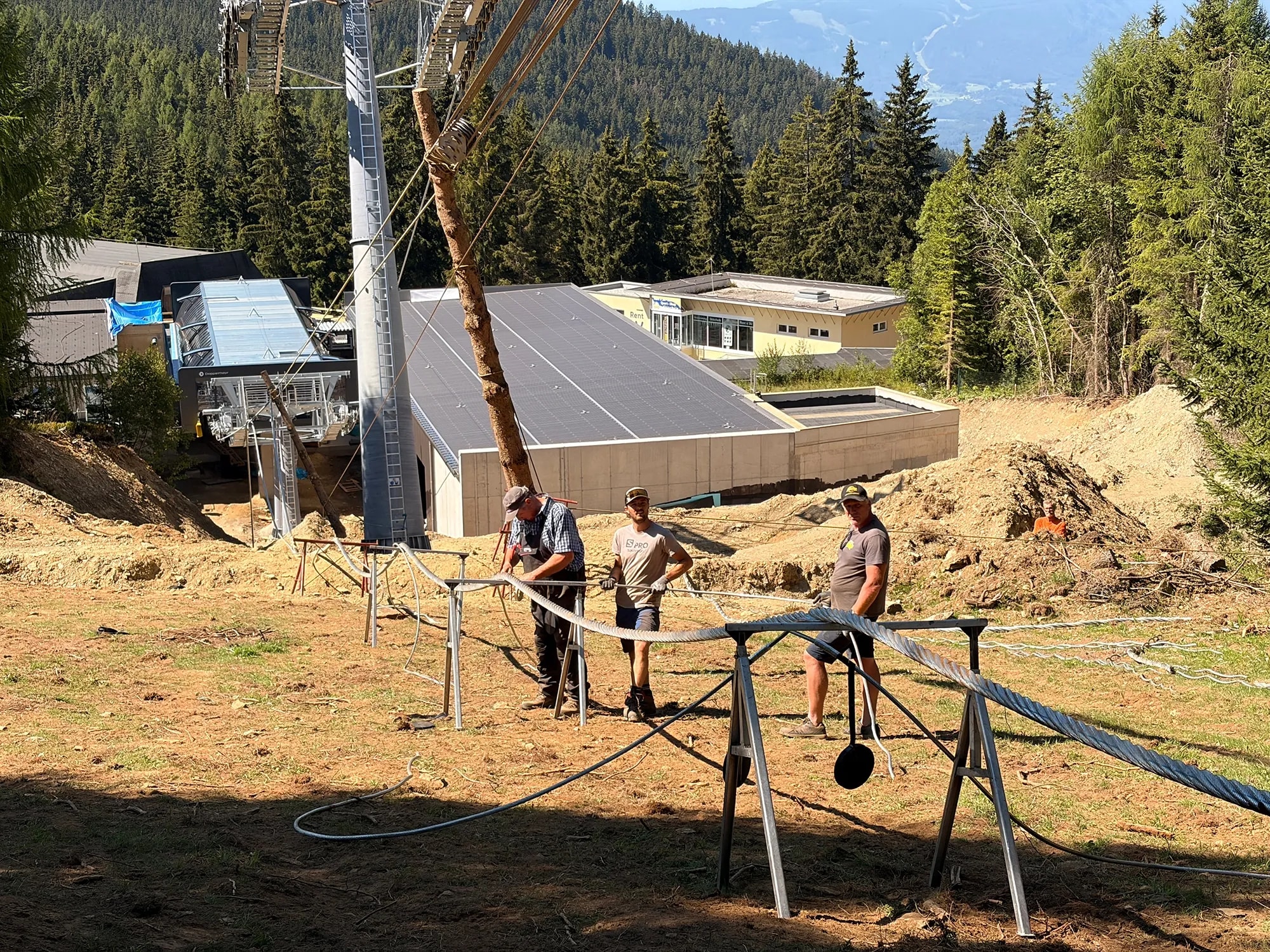 Bautagebuch Kanzelbahn II Gerlitzen Alpe