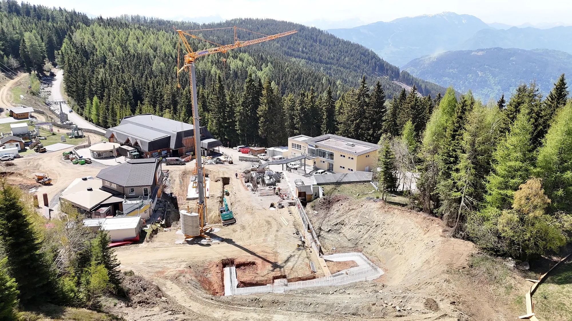 Bautagebuch Kanzelbahn II Gerlitzen Alpe