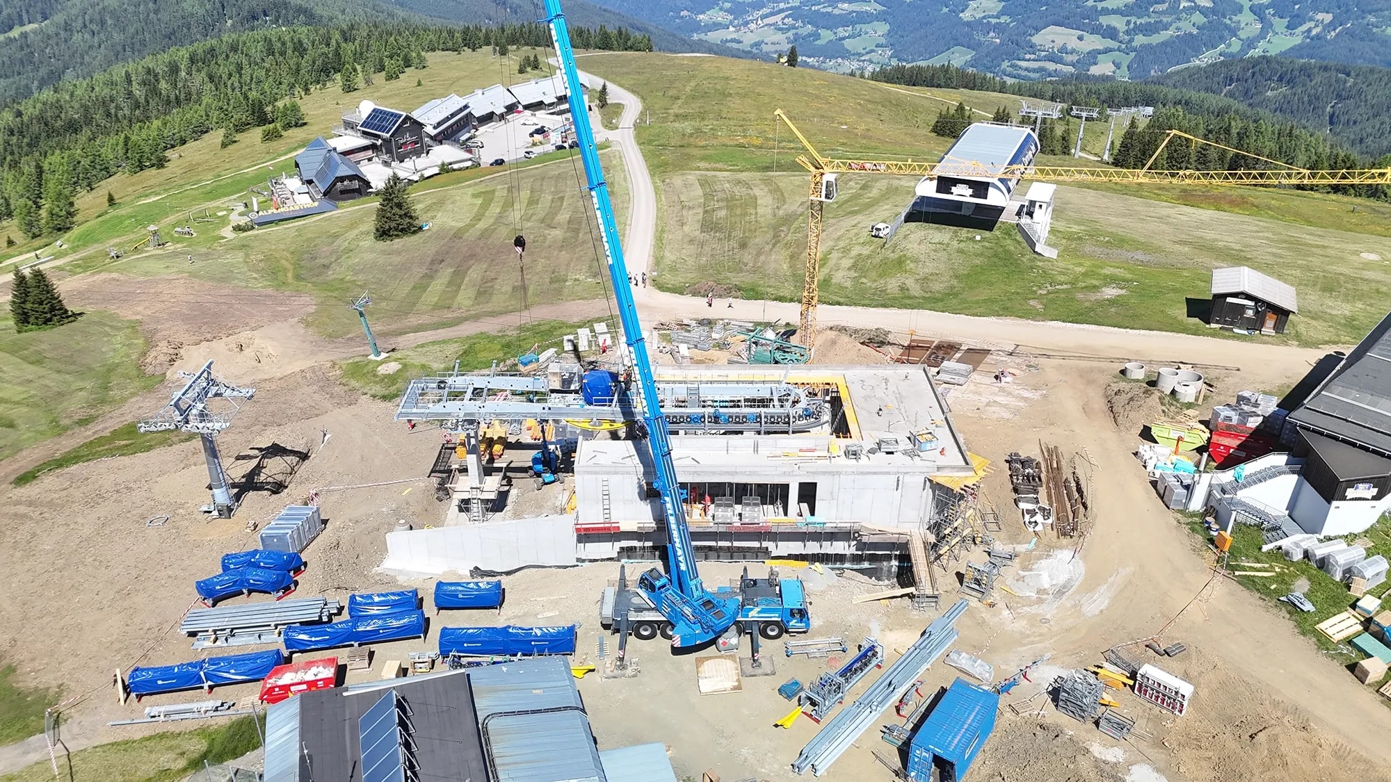 Bautagebuch Kanzelbahn II Gerlitzen Alpe