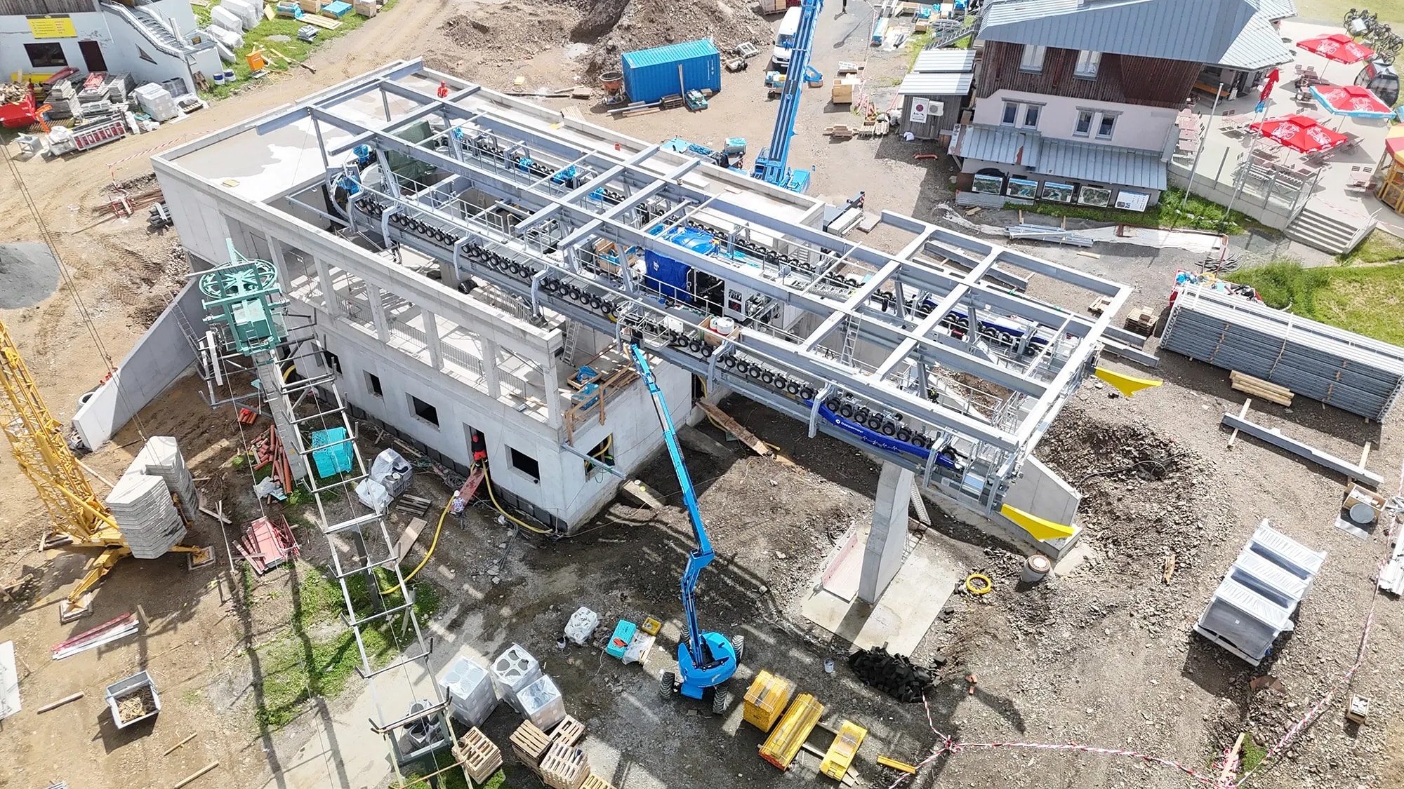 Bautagebuch Kanzelbahn II Gerlitzen Alpe