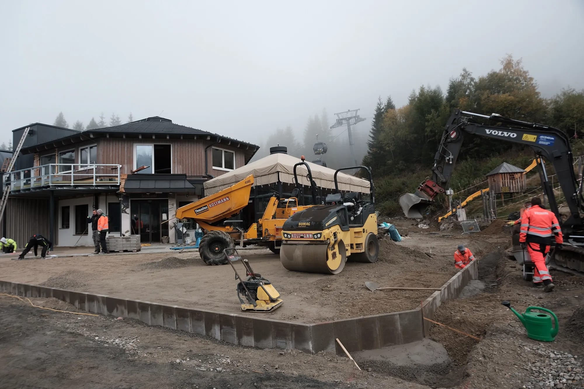 Bautagebuch Kanzelbahn II Gerlitzen Alpe