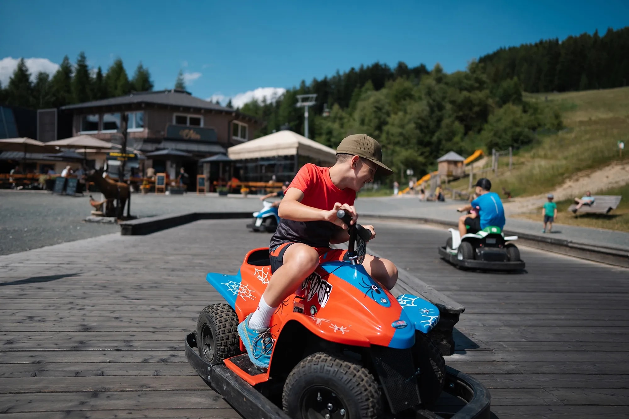 Mini Elektro Pistenflitzer Gerlitzen Alpe