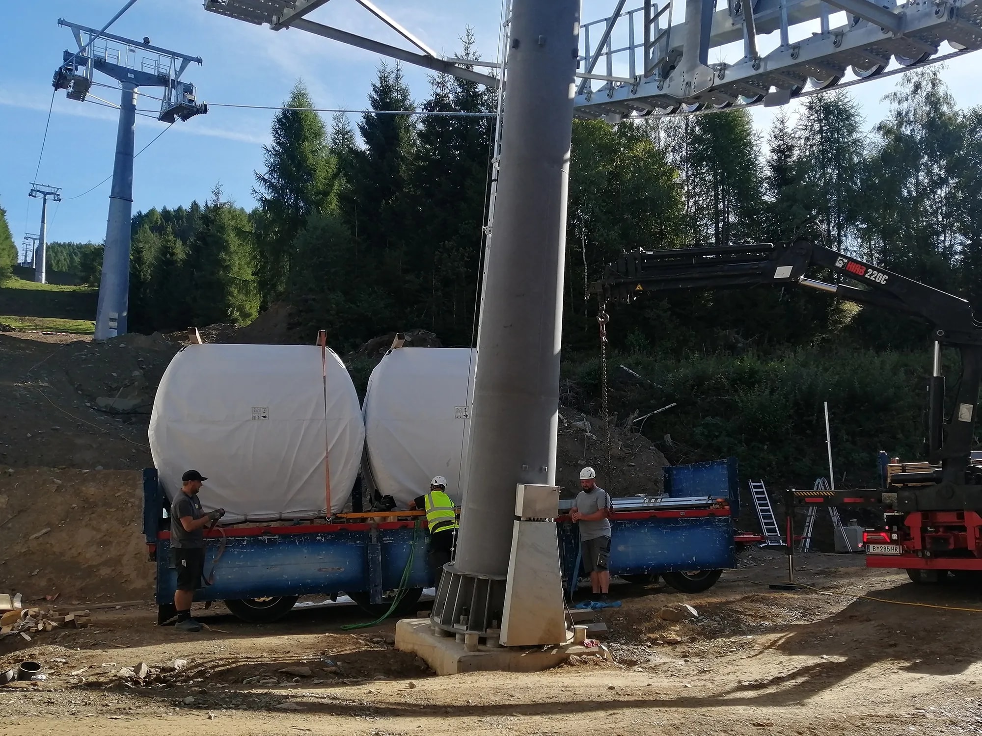 Bautagebuch Kanzelbahn II Gerlitzen Alpe