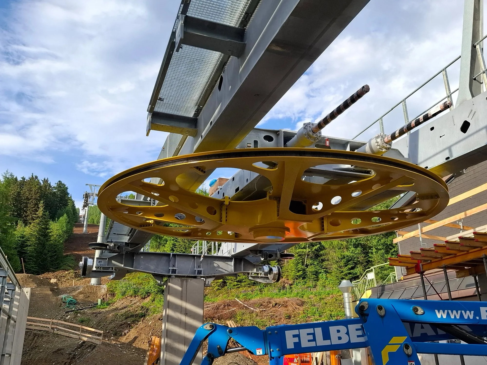 Bautagebuch Kanzelbahn II Gerlitzen Alpe