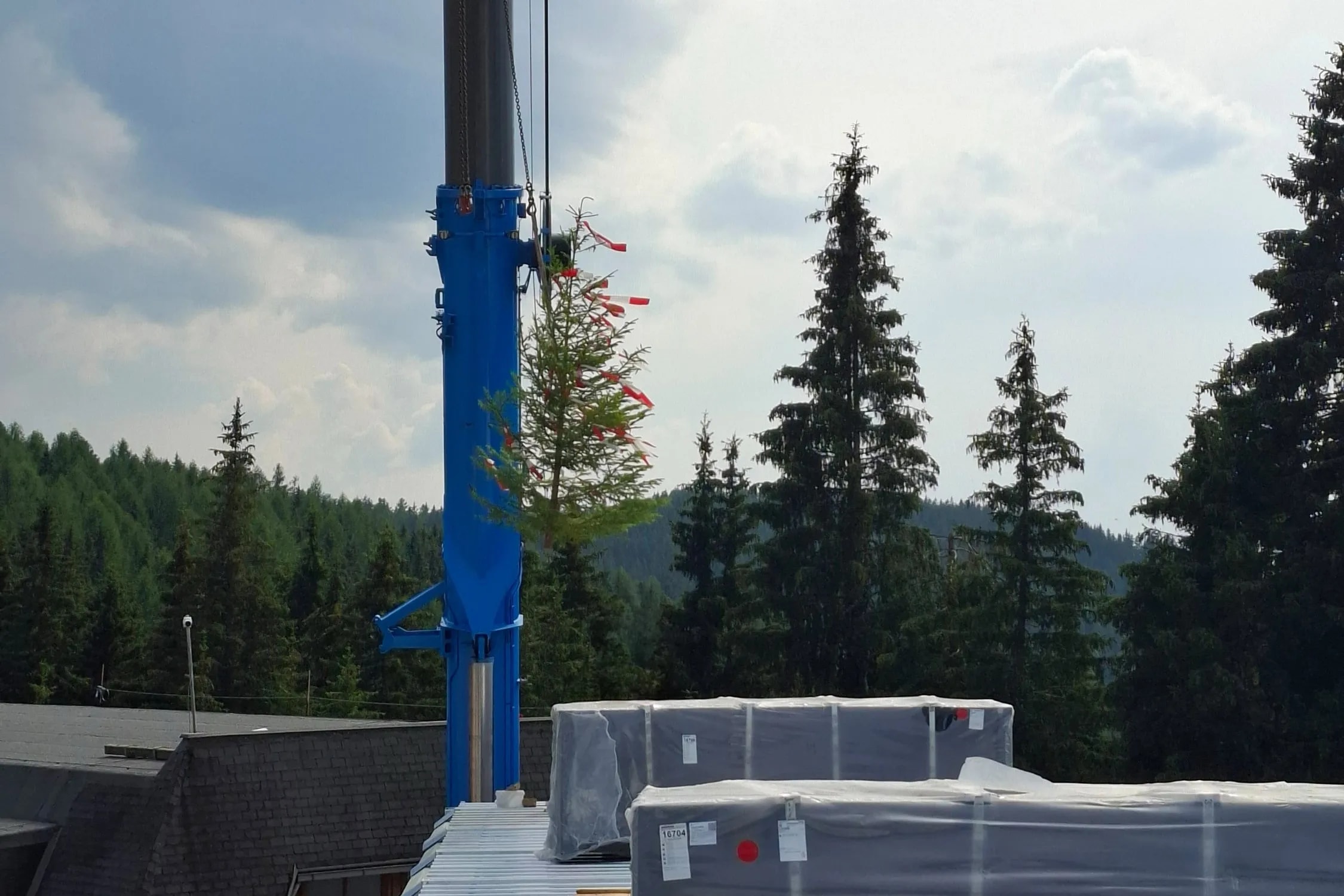 Bautagebuch Kanzelbahn II Gerlitzen Alpe