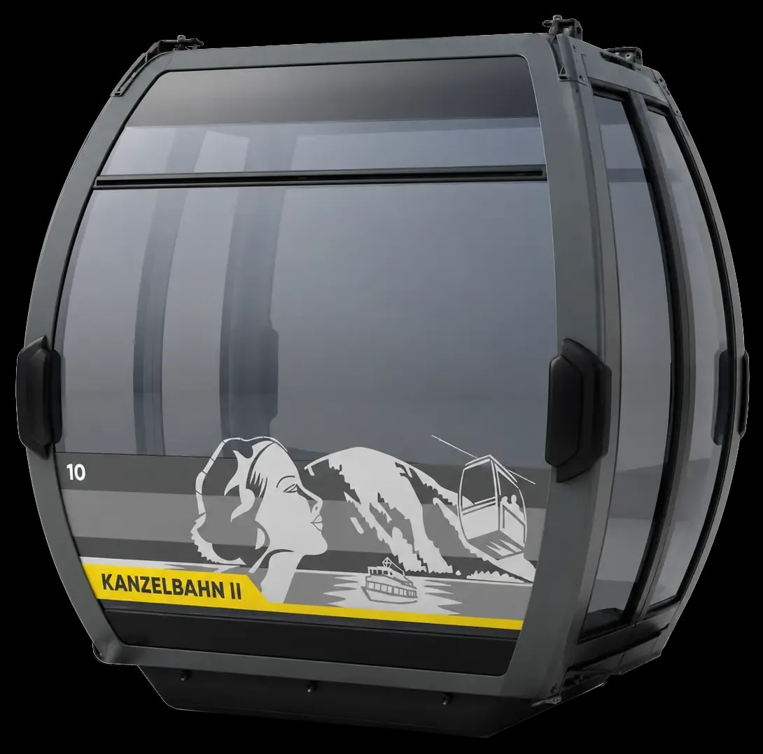 Mockup Gondel Kanzelbahn II